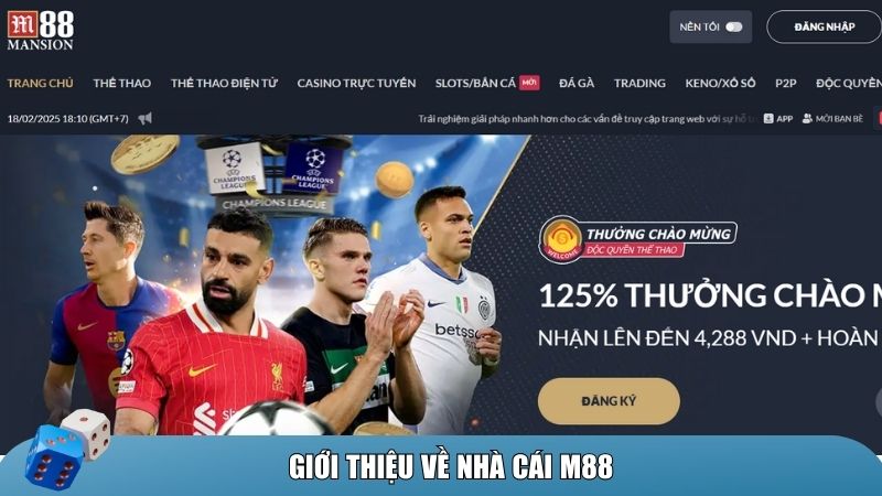 M88 là một trong những nhà cái trực tuyến hàng đầu châu Á