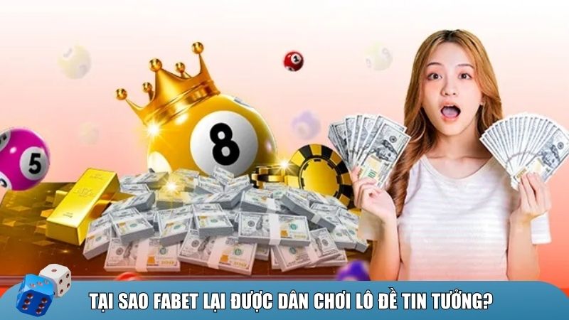 Fabet - Điểm Đến Cho Những Anh Em Mê Lô Đề Online Khám phá Fabet – nhà cái lô đề online uy tín với tỷ lệ thưởng cao, giao dịch nhanh chóng và bảo mật. Cập nhật kết quả nhanh, soi cầu chuẩn xác cho dân chơi số học. Fabet – Nhà Cái Lô Đề Online Cho Anh Em Đam Mê Số Học Fabet nổi bật như một điểm đến uy tín dành riêng cho những ai đam mê số học. Nếu bạn đang tìm kiếm một nhà cái an toàn, minh bạch và hỗ trợ tối đa trong việc soi cầu, dự đoán lô đề, bài viết này sẽ giúp bạn hiểu rõ hơn về những ưu điểm nổi bật của Fabet và cách tham gia hiệu quả nhất! Tại sao Fabet lại được dân chơi lô đề tin tưởng? Fabet là một trong những nền tảng cá cược lô đề online được đông đảo người chơi lựa chọn nhờ vào uy tín, tỷ lệ trả thưởng cao và sự đa dạng trong hình thức chơi. Fabet được đông đảo người chơi lựa chọn nhờ vào uy tín và sự đa dạng Tính uy tín, minh bạch của Fabet Một trong những yếu tố quan trọng giúp Fabet ghi điểm trong lòng người chơi chính là sự minh bạch và uy tín. Nhà cái này cam kết: Quy trình đặt cược và thanh toán rõ ràng: Kết quả được cập nhật nhanh chóng, không có tình trạng gian lận. Hệ thống bảo mật cao: Thông tin cá nhân và tài khoản giao dịch được mã hóa an toàn. Thanh toán đúng hạn: Người chơi nhận thưởng nhanh chóng mà không gặp tình trạng chậm trễ hay trì hoãn. Các hình thức lô đề online có tại Fabet Fabet cung cấp nhiều hình thức lô đề đa dạng, đáp ứng nhu cầu của nhiều đối tượng người chơi: Lô đề truyền thống: Bao gồm đánh lô 2 số, lô 3 số, lô xiên. Đánh đề 3 miền: Người chơi có thể tham gia đánh lô đề miền Bắc, Trung, Nam với tỷ lệ thưởng hấp dẫn. Lô trượt, lô kép, lô bạch thủ: Các hình thức cá cược nâng cao giúp người chơi có thêm nhiều lựa chọn chiến lược. Lô xiên quay nhanh: Cho phép người chơi đặt cược và nhận kết quả chỉ trong thời gian ngắn. Tỷ lệ trả thưởng cao – Lợi ích cho người chơi Một trong những lý do chính khiến người chơi lựa chọn Fabet là tỷ lệ trả thưởng hấp dẫn hơn nhiều so với các nhà cái khác: Lô 2 số: Trả thưởng lên đến 1:99, cao hơn so với hình thức đánh lô truyền thống. Lô 3 số (lô tô 3 càng): Nhận thưởng theo tỷ lệ 1:999, giúp người chơi có cơ hội thắng lớn. Đề đầu – đề đuôi: Trả thưởng lên đến 1:80. Đề đặc biệt: Nhận thưởng cực khủng với tỷ lệ 1:99,99. Hướng dẫn đăng ký và tham gia lô đề online tại Fabet Để tham gia cá cược lô đề online tại Fabet, người chơi cần thực hiện các bước đơn giản từ việc đăng ký tài khoản đến đặt cược. Hệ thống của Fabet được tối ưu hóa giúp quá trình này diễn ra nhanh chóng, an toàn và tiện lợi. Các bước đăng ký tài khoản và đặt cược lô đề tại Fabet Cách tạo tài khoản Fabet nhanh chóng Đăng ký tài khoản Fabet chỉ mất vài phút với các bước sau: Bước 1: Truy cập trang chủ chính thức của Fabet. Bước 2: Nhấn vào nút "Đăng ký" trên giao diện trang web. Bước 3: Điền đầy đủ thông tin cá nhân, bao gồm: Tên đăng nhập, Mật khẩu, Email và số điện thoại (nếu cần để xác thực tài khoản), Bước 4: Xác nhận thông tin và nhấn "Hoàn tất đăng ký". Đặt cược lô đề online Fabet – Cách chơi đơn giản Fabet cung cấp nền tảng đặt cược lô đề dễ sử dụng, phù hợp với cả người mới chơi. Các bước thực hiện: Bước 1: Đăng nhập tài khoản Fabet. Bước 2: Truy cập mục "Lô đề" trên giao diện chính. Bước 3: Lựa chọn hình thức lô đề mong muốn, bao gồm: Lô 2 số, lô 3 số, lô xiên Lô trượt, lô bạch thủ, lô kép Đề đặc biệt, đề đầu – đề đuôi Bước 4: Nhập số muốn cược và số tiền đặt cược. Bước 5: Kiểm tra lại thông tin, sau đó nhấn "Xác nhận cược". Hệ thống sẽ cập nhật kết quả nhanh chóng và tự động trả thưởng nếu người chơi thắng cược. Các hình thức khuyến mãi dành cho người chơi lô đề tại Fabet Fabet luôn mang đến nhiều chương trình khuyến mãi hấp dẫn để thu hút và giữ chân người chơi lô đề. Dưới đây là những chương trình khuyến mãi nổi bật mà người chơi có thể nhận được tại Fabet. Những chương trình khuyến mãi lô đề nổi bật tại Fabet Tặng thưởng chào mừng cho thành viên mới Để khuyến khích người chơi mới, Fabet cung cấp gói ưu đãi đặc biệt ngay sau khi đăng ký tài khoản và hoàn tất nạp tiền lần đầu. Chương trình này có thể bao gồm: Tặng % giá trị nạp đầu tiên, giúp tăng vốn cược ngay lập tức. Tặng vé cược miễn phí, áp dụng cho một số loại lô đề cụ thể. Miễn phí thử nghiệm các hình thức lô đề, giúp người chơi làm quen với giao diện và cách đặt cược. Hoàn tiền khi tham gia lô đề hàng ngày Fabet có chính sách hoàn tiền hấp dẫn dành cho người chơi lô đề thường xuyên. Cụ thể: Hoàn tiền theo tỷ lệ cược: Người chơi càng đặt cược nhiều, tỷ lệ hoàn tiền càng cao. Hoàn tiền không giới hạn: Mỗi ngày, người chơi có thể nhận lại một phần số tiền đã cược dù thắng hay thua. Thưởng VIP dành riêng cho cao thủ lô đề Những người chơi lô đề có mức cược cao và tần suất tham gia thường xuyên sẽ được xếp vào nhóm VIP với nhiều quyền lợi đặc biệt như: Tỷ lệ thưởng cao hơn khi thắng cược. Quà tặng đặc biệt như tiền mặt, voucher cược miễn phí hoặc quà hiện vật giá trị. Hỗ trợ ưu tiên từ đội ngũ CSKH, giúp xử lý giao dịch nhanh chóng. Với hệ thống cược đa dạng, tỷ lệ trả thưởng hấp dẫn và nền tảng bảo mật cao, Fabet đã trở thành lựa chọn hàng đầu của nhiều dân chơi lô đề. Đăng ký ngay hôm nay để nhận nhiều ưu đãi hấp dẫn và tận hưởng những cơ hội thắng lớn!