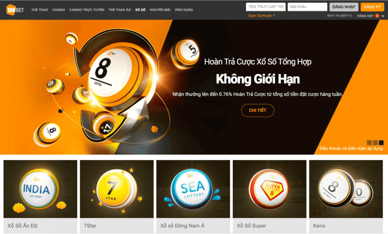 Nhà cái 188Bet là một sân chơi hàng đầu trên thị trường hiện nay