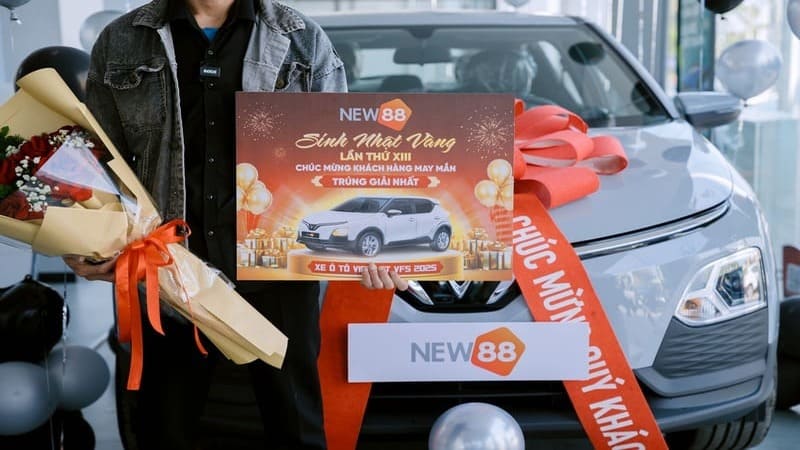 Sự kiện Mega Live ngày 19-20/11 trao VinFast VF5 cho khách hàng may mắn